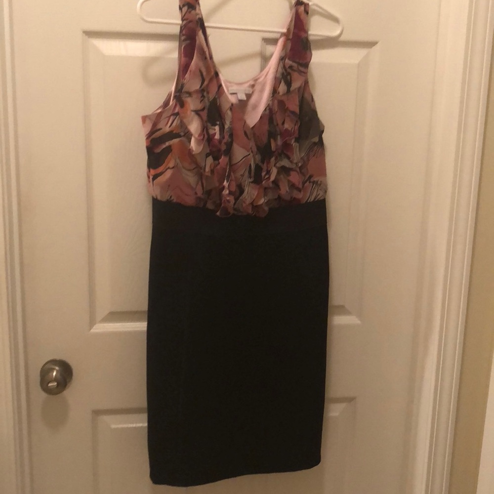 New York & Company Size 14 Dress... Floral Print